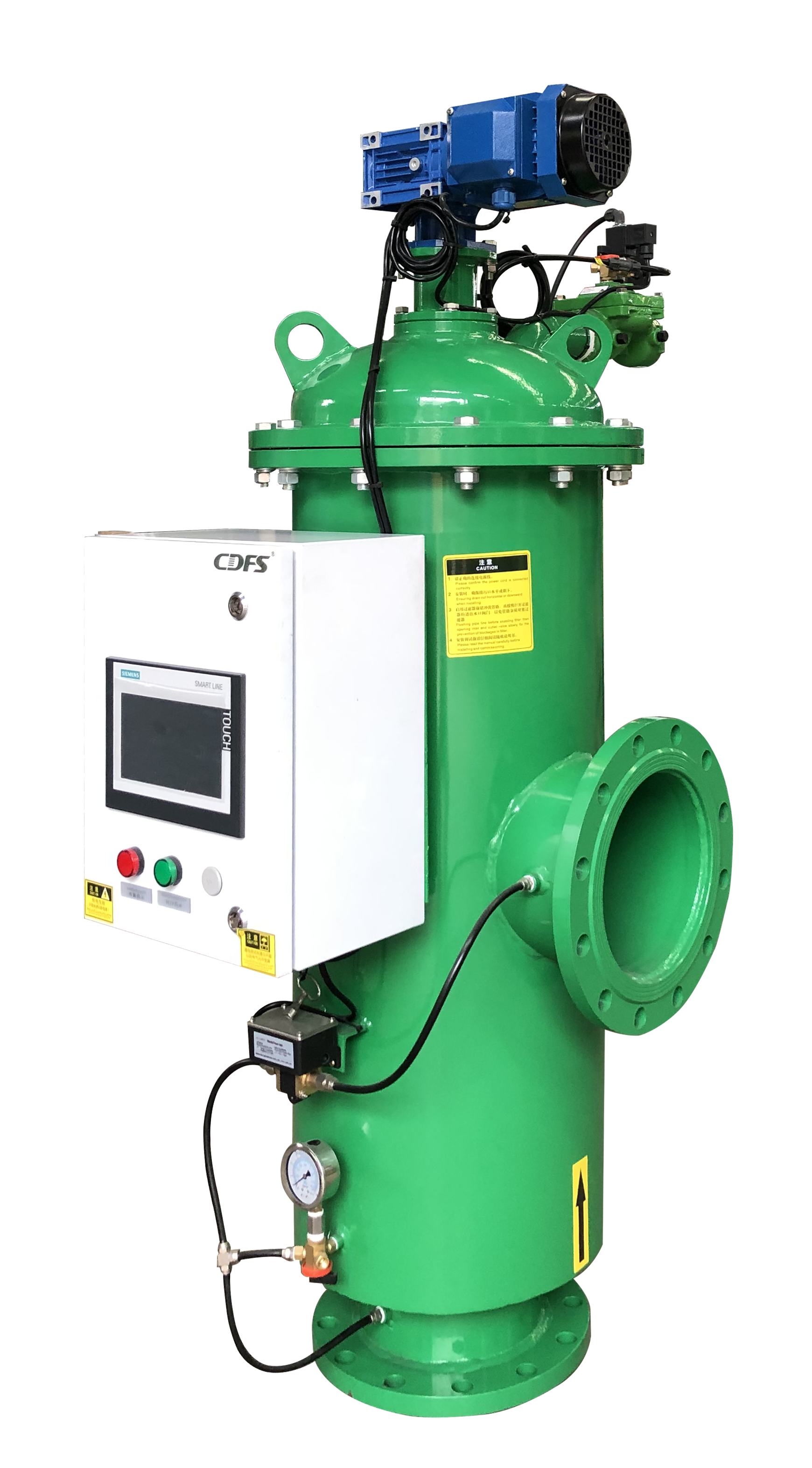 自清洗过滤器如果出现高温应该怎么处理?