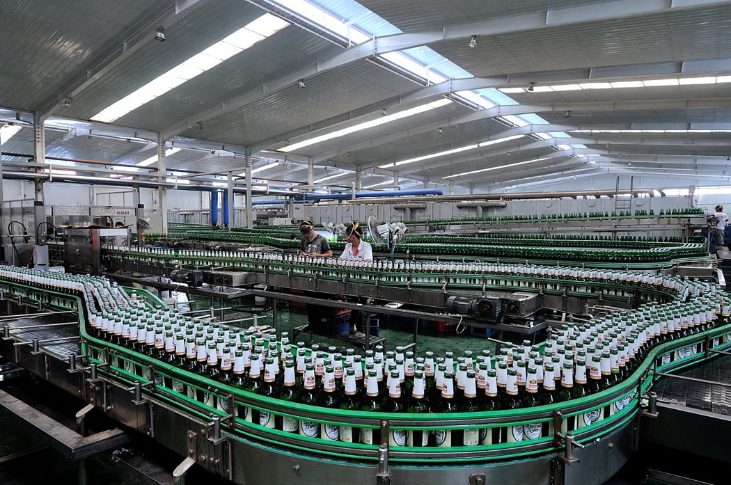 自清洗过滤器在洗瓶水流水生产线上的应用